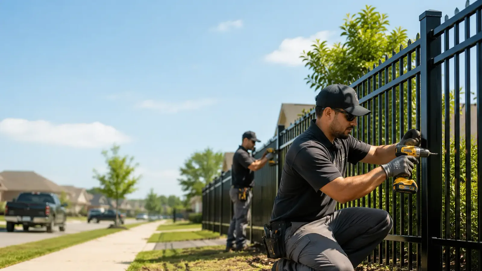 Metal Fence Installation in Canton, MO